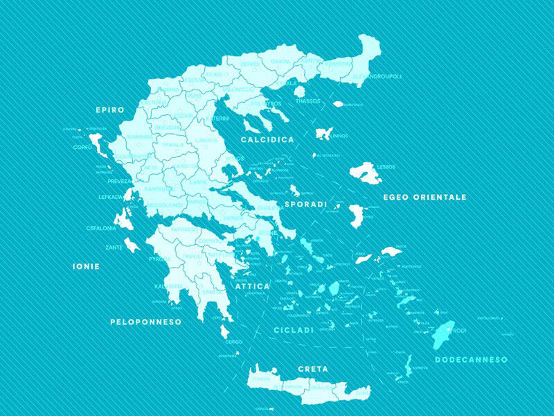 Vacanze in Grecia | Mappa della Grecia