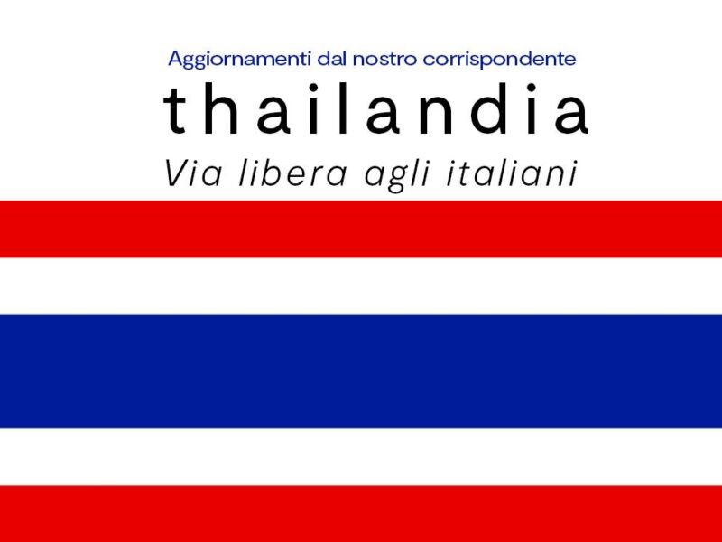 Thailandia Situazione Coronavirus
