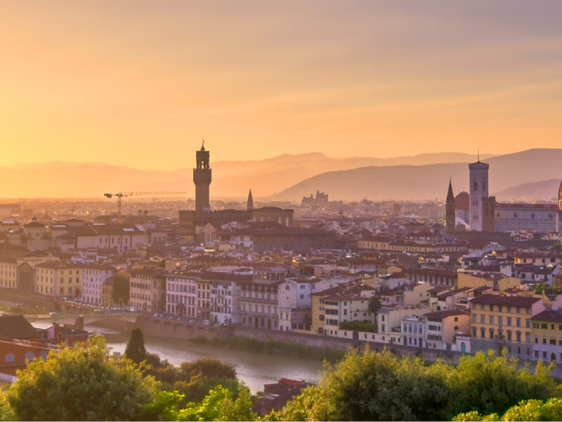 Firenze paesaggio al tramonto | Pacchetti Vacanze con Go4sea